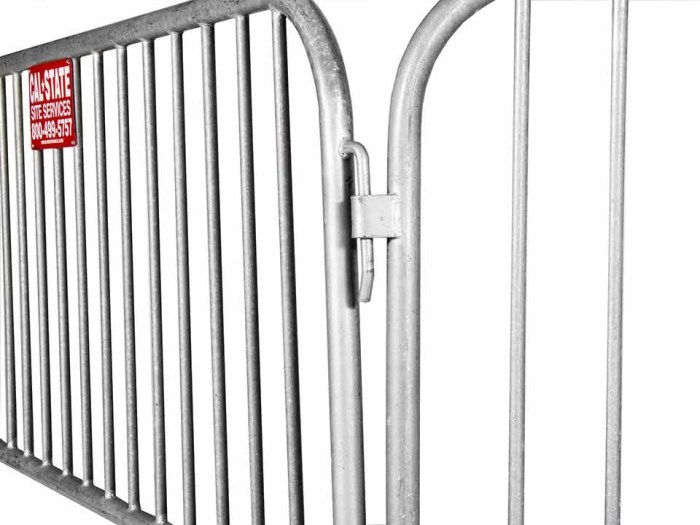 Steel barrier barricades crowd interlocking galvanized control barricade electriduct use