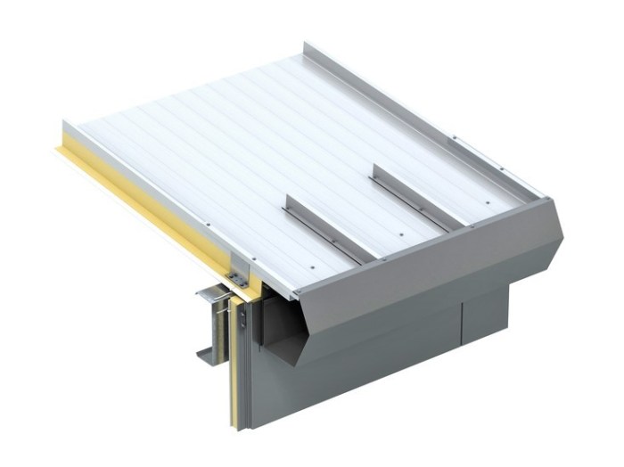 Steel insulated roof panels