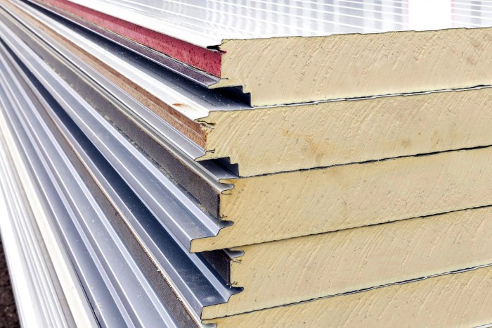 Steel insulated roof panels