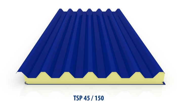 Insulated metal roofing panels