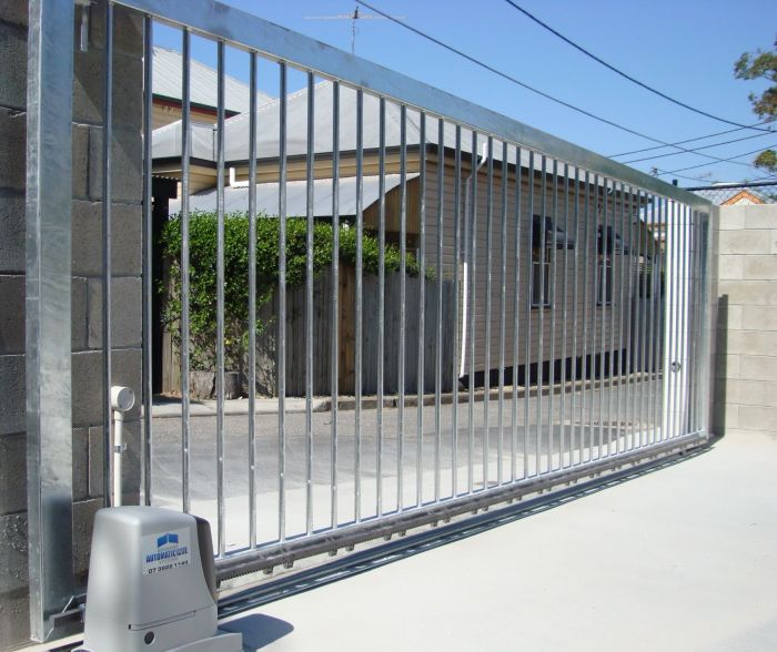 Gate commercial repair roll installation off