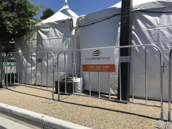 Crowd control barriers for rent near me