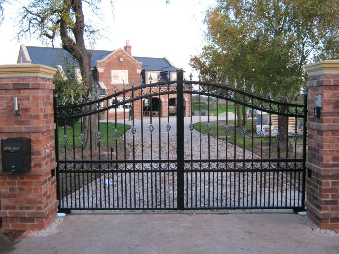 Gates steel security electric hull