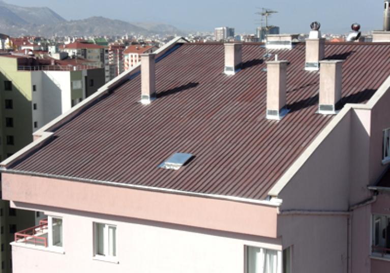 Onduline cladding