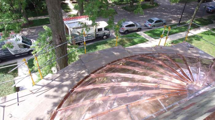Spherical cooper roofing restorations specialist